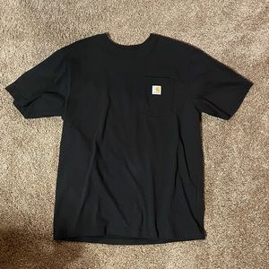 Medium black carhartt pocket t-shirt